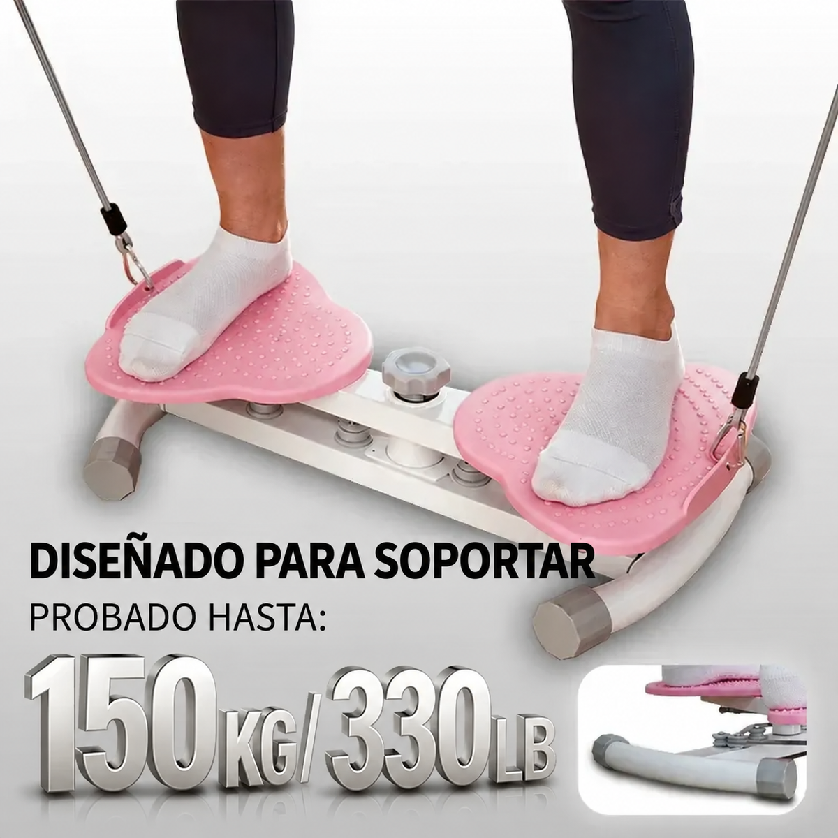Máquina Giratoria de Cintura para Ejercicio y Fitness