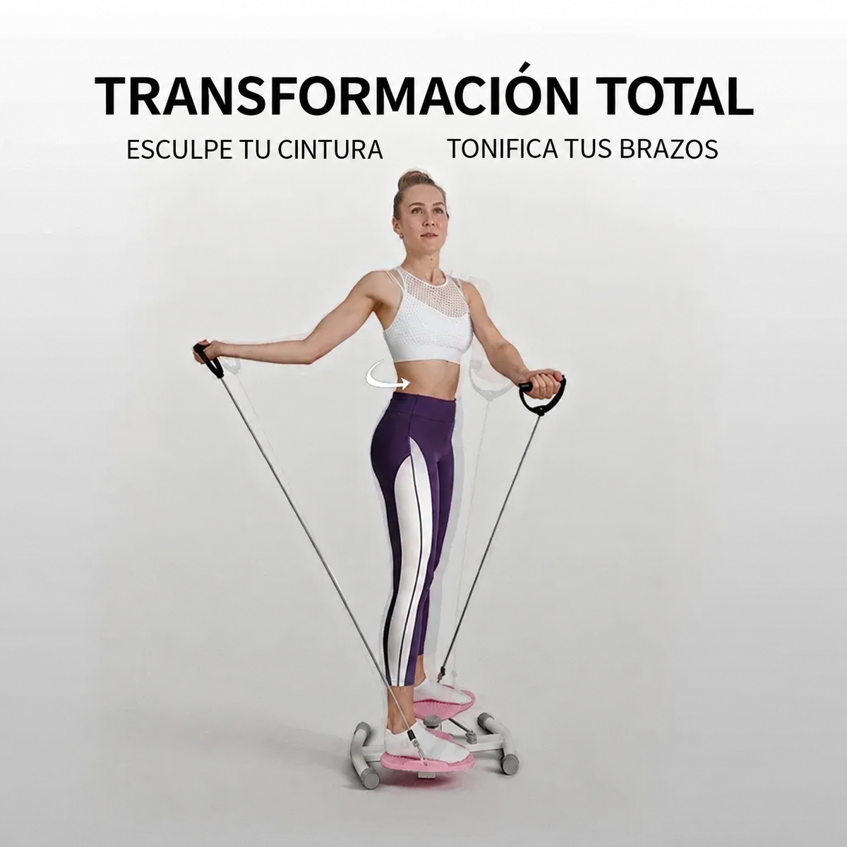Máquina Giratoria de Cintura para Ejercicio y Fitness