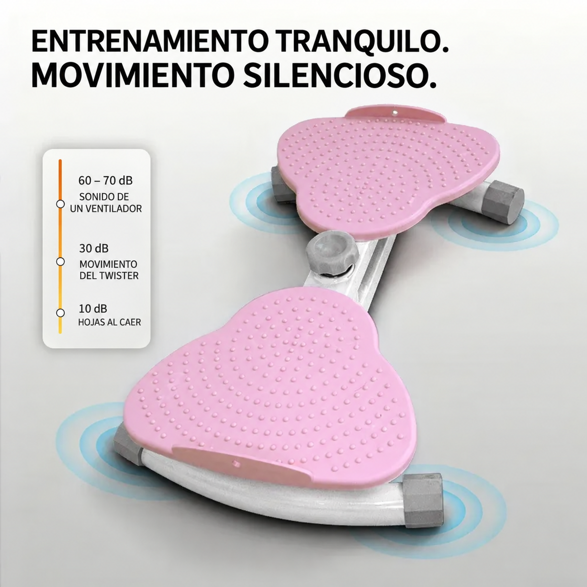 Máquina Giratoria de Cintura para Ejercicio y Fitness