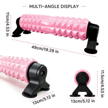 FlexiHome Rodillo de Espuma para Tejido Profundo con Ventosa