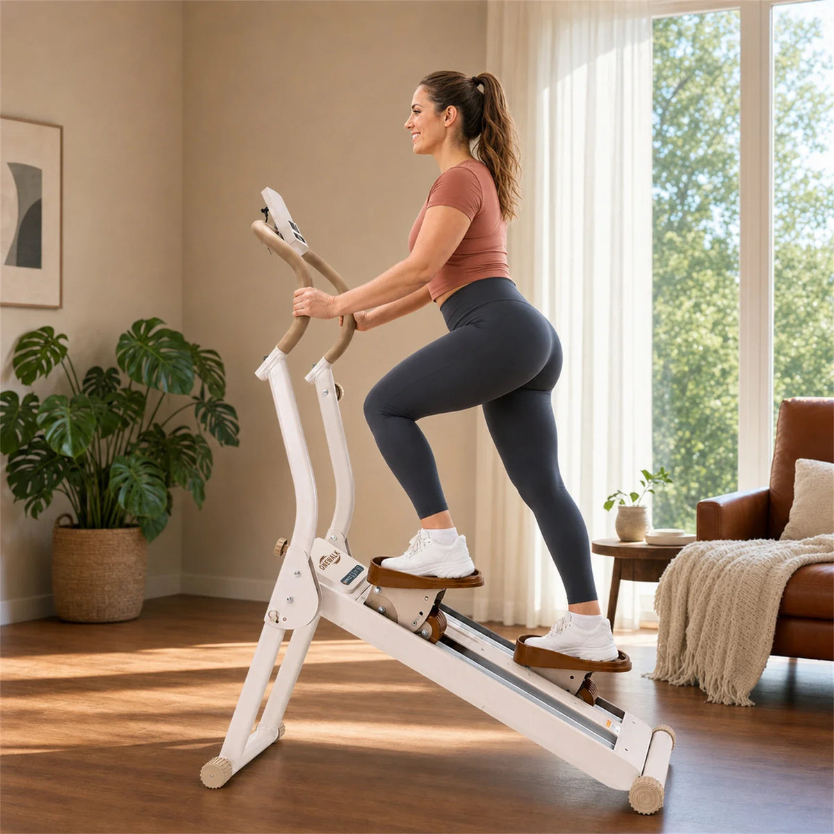 Escaladora de Alta Resistencia para Cardio Intenso en Casa