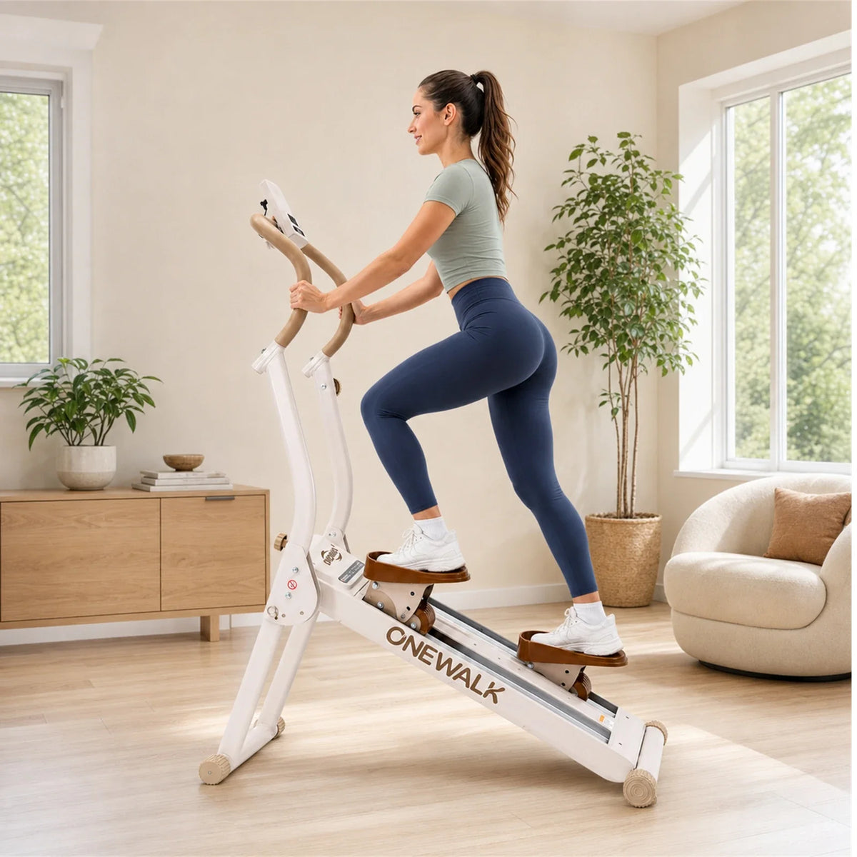 Escaladora de Alta Resistencia para Cardio Intenso en Casa