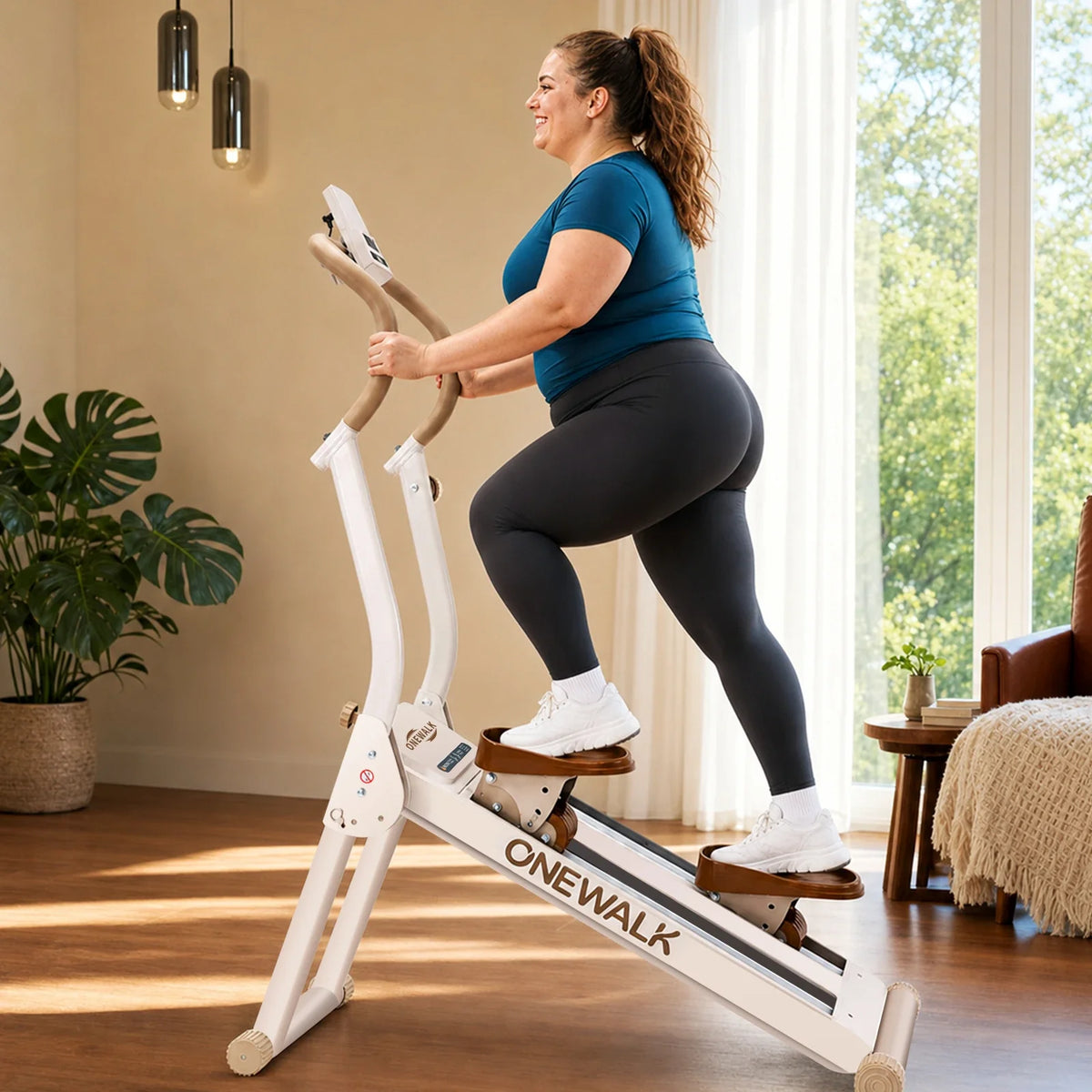 Escaladora de Alta Resistencia para Cardio Intenso en Casa
