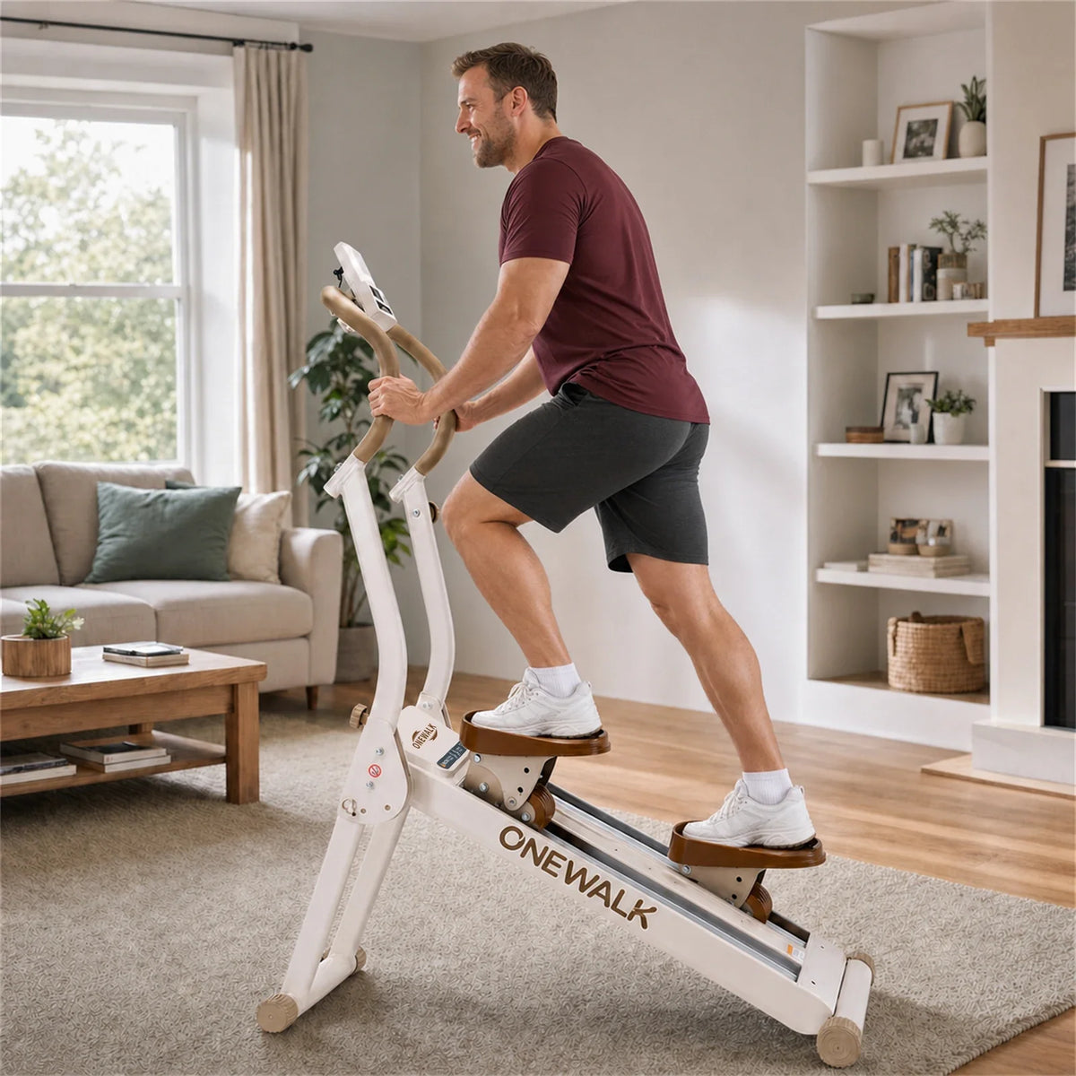 Escaladora de Alta Resistencia para Cardio Intenso en Casa