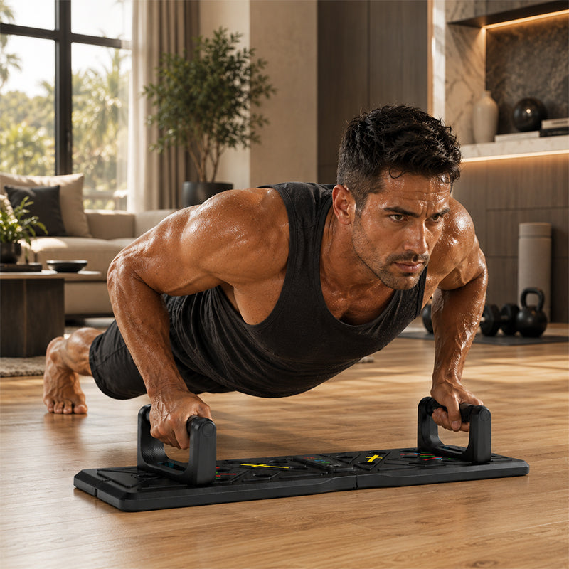 Sistema de Tabla Plegable para Flexiones Flexihome